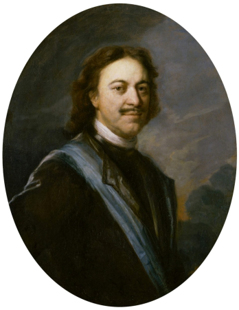 Portrait of Peter the Great (1672-1725), Andrey Matveyev, between 1724 and 1725