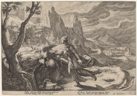 Thisbe Frightened by the Lion, circa 1615