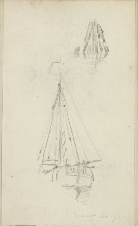 Zeilschip, RP-T-1996-7-1(V), Adrianus Eversen