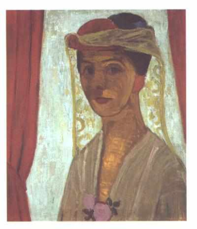 Self-portrait, Paula Modersohn-Becker, between 1906 and 1907