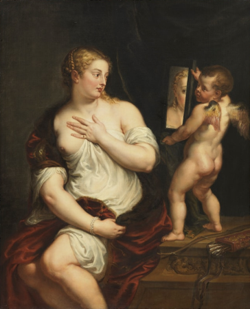Rubens - Venus with a Mirror (after Titian), Peter Paul Rubens, circa 1603