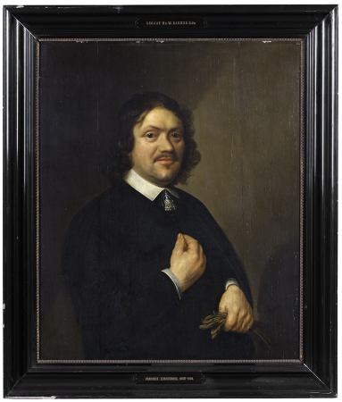 Portrait of an unknown man, Frederick Kerseboom, between 1652 and 1690