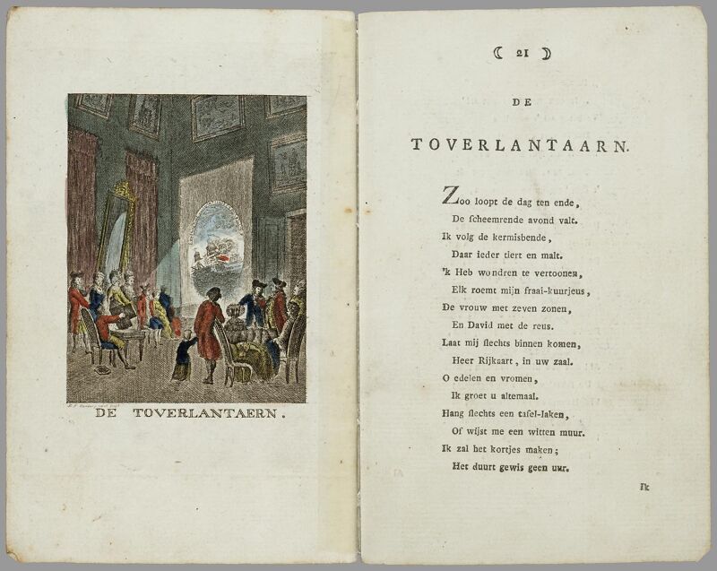 Fairground scenes, in etched art plates, described in a rustic and serious poetic style, for the benefit and entertainment of children of all ages / drawn and engraved by KF Bendorp