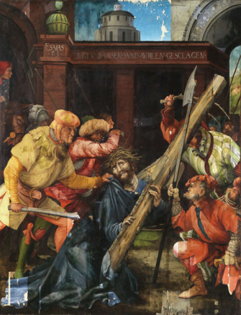 Carrying the cross, Matthias Grünewald, between 1523 and 1524
