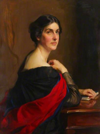 Bertha Phillpotts, DBC, MA, LHD, Principal of Westfield College (1919–1921), Philip de László