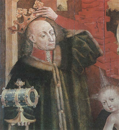 Jogaila of Lithuania.Image from around 1475-1480, between 1475 and 1480