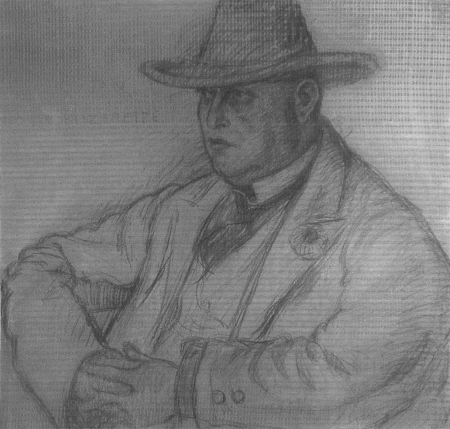 Portrait of Ödön Rippl-Rónai, József Rippl-Rónai, circa 1915