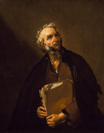 A Philosopher, Jusepe de Ribera, 1637