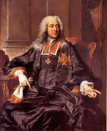 Portrait of Marc-Pierre de Voyaer de Paulmy, comte d'Argenson (1696-1764), Hyacinthe Rigaud