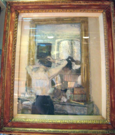 Vuillard - In Front of the Mirror, 1915, Édouard Vuillard