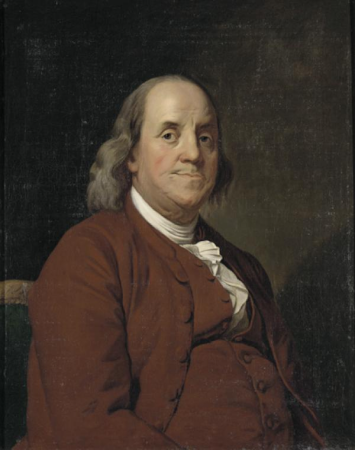 Franklin by Joseph Wright 1782 obj 612 702 lrg, Joseph Wright