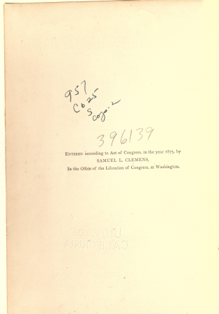 Mark Twain's Sketches, New and Old