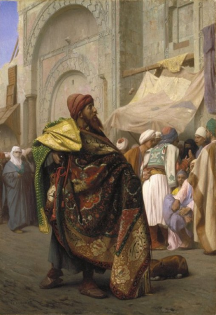 The Carpet Merchant of Cairo, Jean-Léon Gérôme, circa 1869