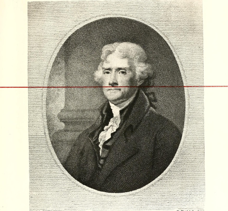 Thomas Jefferson (Gilbert Stuart pinxit, Robert Field sculpsit), Daniel Orme, 1907