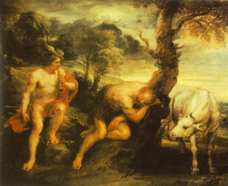 Mercury and Argus, Peter Paul Rubens, between 1635 and 1638