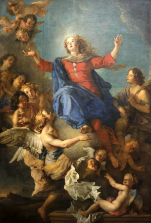 Assumption of Mary, Charles de La Fosse, circa 1680