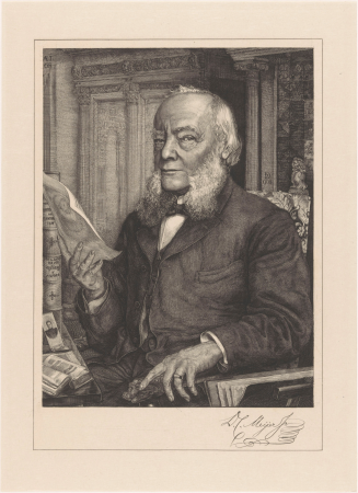 Portret van Dirk Christiaan Meijer, RP-P-OB-16.616, Pieter Dupont, between 1908 and 1909