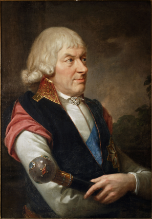 Portrait of Michał Kazimierz Ogiński (1728–1800), hetman of the Duchy of Lithuania, Józef Pitschmann, between 1790 and 1792