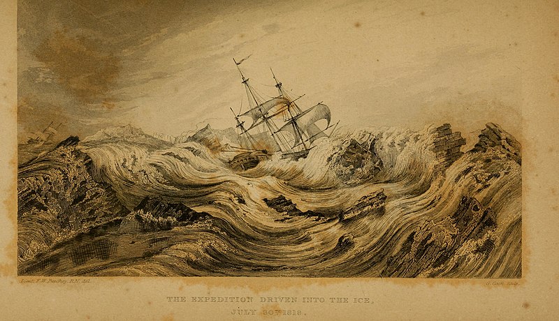 A voyage of discovery towards the North Pole - performed in His Majesty's ships Dorothea and Trent, under the command of Captain David Buchan, R.N; 1818 - to which is added, a summary of all the early (14593078660), 1843