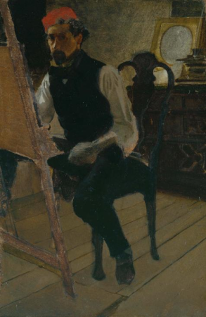 Self-Portrait of Charles Samuel Keene, Charles Keene, no later than 1891
