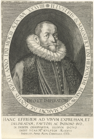 Hieronymus Makowsky, Aegidius Sadeler, 1603