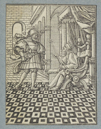 David stuurt Uria weg, RP-P-2015-17-118-1, Christoffel van Sichem (III), between 1645 and 1646