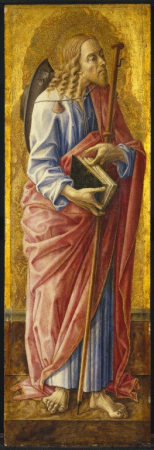 Saint James Major, part of an altarpiece, Carlo Crivelli, circa 1472