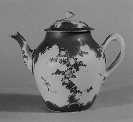 Teapot (part of a service), circa 1770