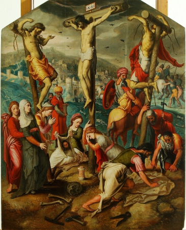 Christ on the Cross, Pieter Aertsen, between 1550 and 1575