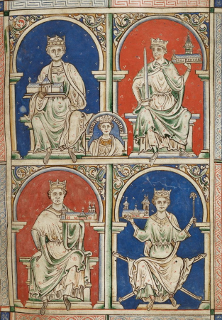 BL MS Royal 14 C VII f.9, Matthew Paris