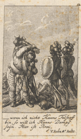 'Henry IV, Part I,' Act V, Scene IV, Daniel Nikolaus Chodowiecki