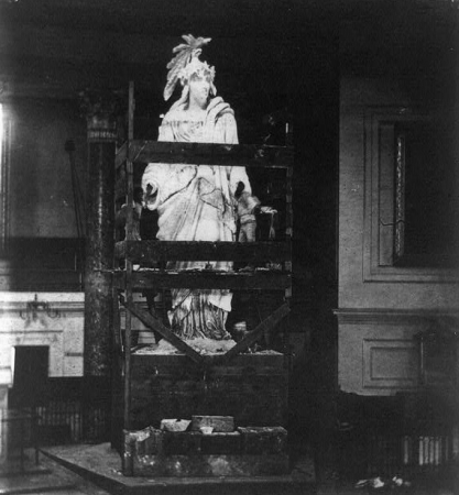 [Plaster model of Statue of Freedom], between 1859 and 1878