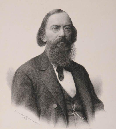 Gustav Karsten 1878 by Friedrich Wilhelm Graupenstein, Charles Fuchs