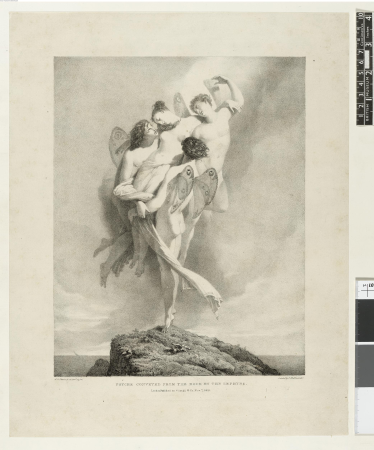 Psyche Conveyed from the Rock by the Zephyrs, Alfred Edward Chalon, 1821