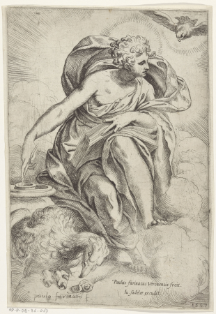 Johannes de Evangelist, RP-P-OB-36.067, Paolo Farinati, 1567
