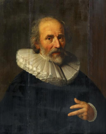 Portrait of Abraham Bloemaert, Abraham Bloemaert, 1645