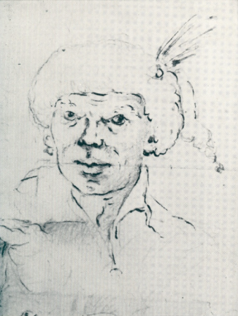 Ignác František Platzer (self-portrait, c. 1750), 1 January 1750