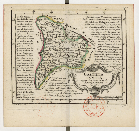 Geographical Atlas of the Kingdom of Spain and Adjacent Islands, with a Brief Description of its Provinces,... / by D. Thomas Lopez, ,..., 1757