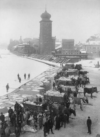 Mánes - Šítkovský mlýn, Jindřich Eckert, circa 1900