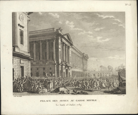 Scene uit de Franse Revolutie, objectnr A 57225, Pierre Gabriel Berthault, 1804