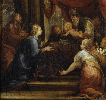 Presentation of Jesus in the Temple, Francisco Rizi, circa 1670