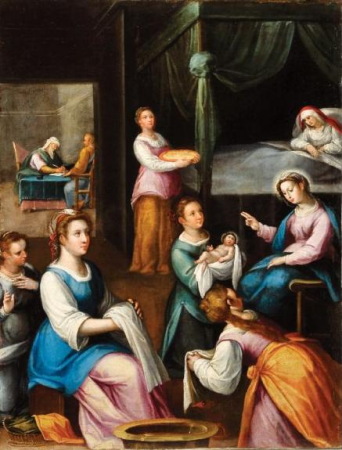 Nativity of John the Baptist, Simão Rodrigues, from 1597 until 1621