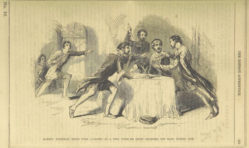 British Library digitised image from page 127 of "The London Apprentice and the Goldsmith's Daughter of West Chepe. A story of the times of Bluff King Hal ... Author's large edition" (11045757744)