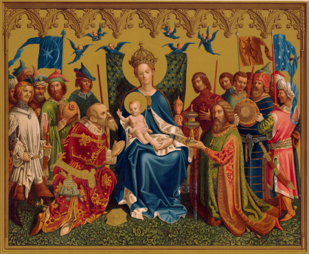 The Adoration of the Three Wise Men, Franz Kellerhoven, circa 1854