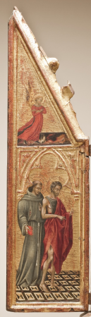 The Virgin and Child with Saints and the Annunciation (image 3 of 14), Giovanni di Paolo