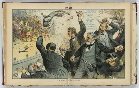 The end of a bad show LCCN2012645452, 1883