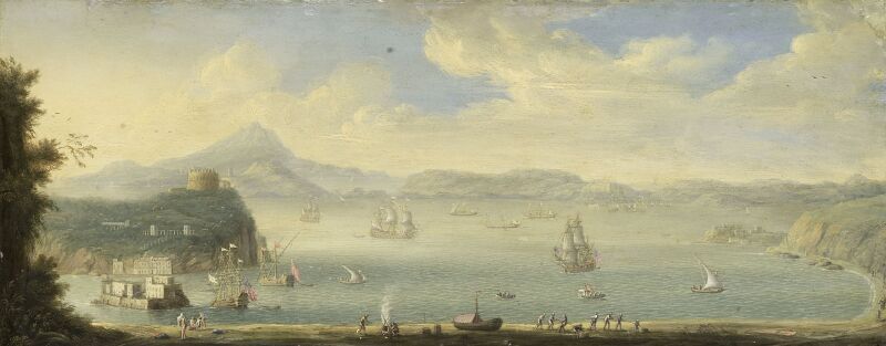 View of the Gulf of Naples, between 1675 and 1750