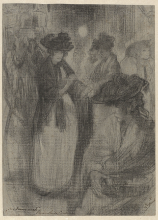 Bloemenmeisjes in Londen, RP-T-1972-66, Pieter Dupont, between 1880 and 1911