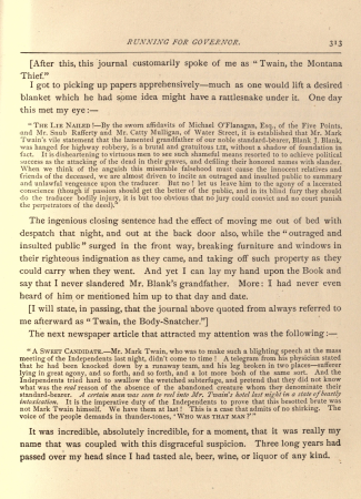 Mark Twain's Sketches, New and Old