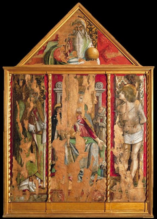 Triptych, Carlo Crivelli, 1470s